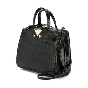 Emporio Armani Crocodile Tote Bag